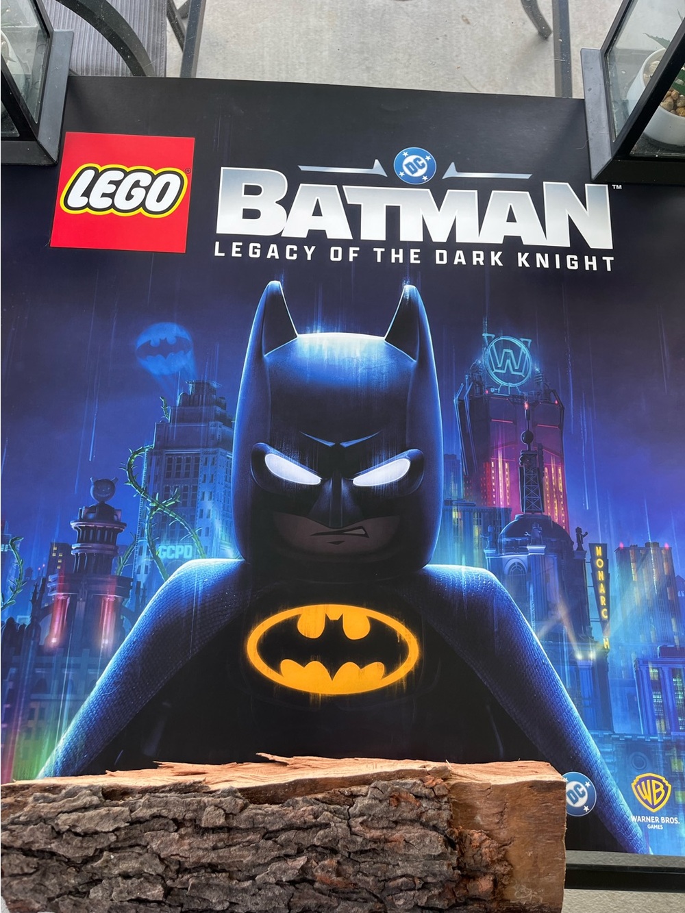 LEGO Batman DC BIG Poster figure NEW HUGE